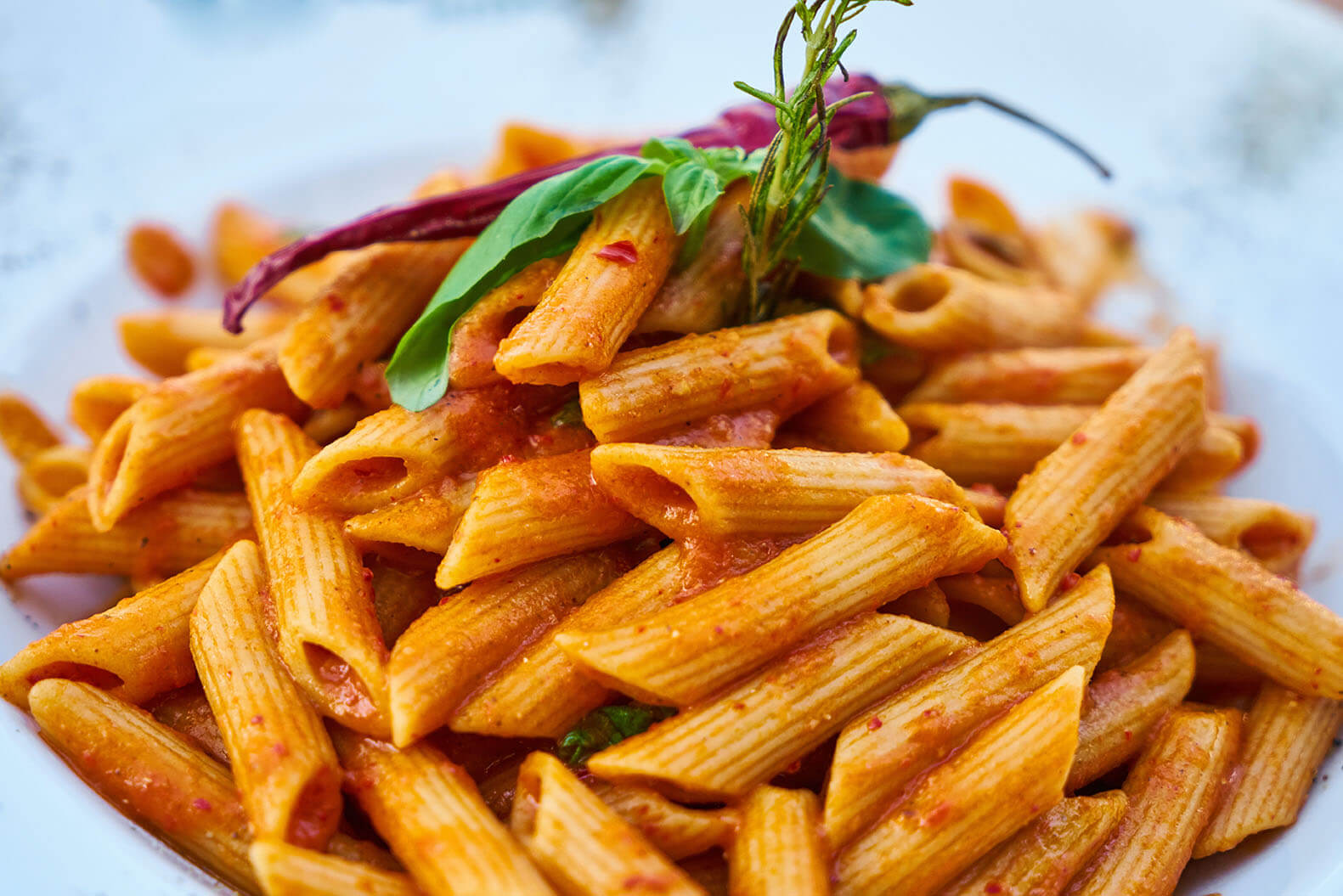 Tomato Basil Penne Pasta